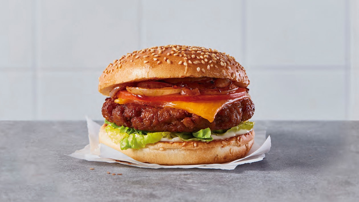 Hamburguesa de NoTernera con queso – - Receta - UFS Hamburguesa de NoTernera con queso – - Receta - UFS