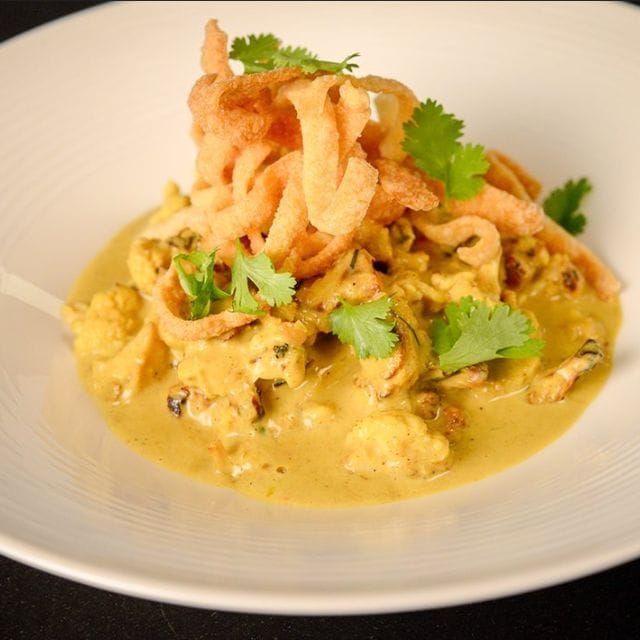 Khao Soi de coliflor Khao Soi de coliflor