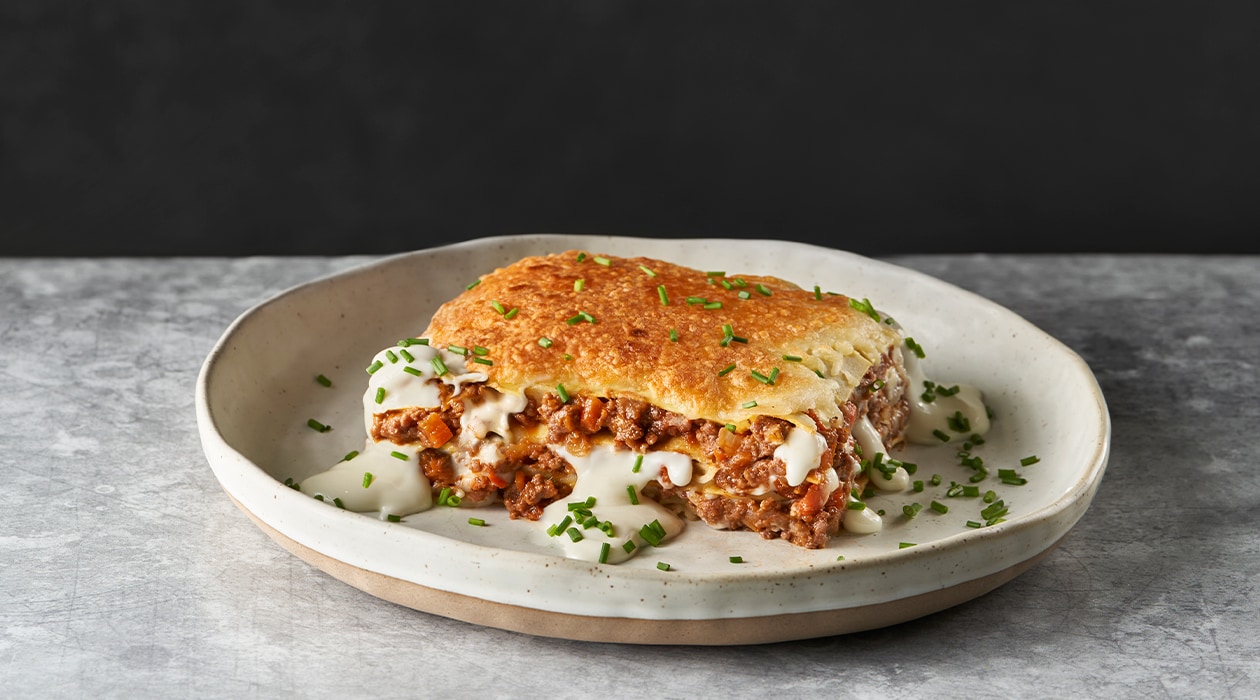 Lasaña con Salsa Bechamel – - Receta - UFS