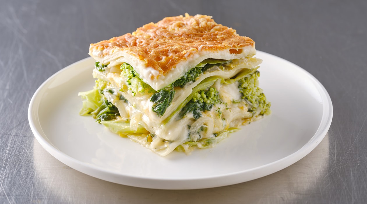 Lasaña verde de verduras – - Receta - UFS