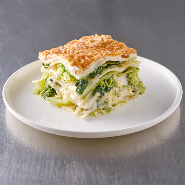 Lasaña verde de verduras Lasaña verde de verduras