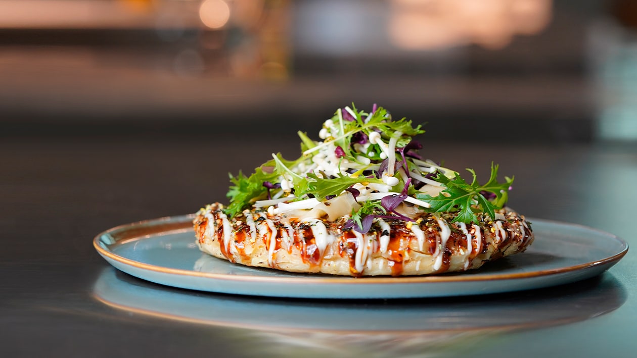 Okonomiyaki vegetariano – - Receta - UFS