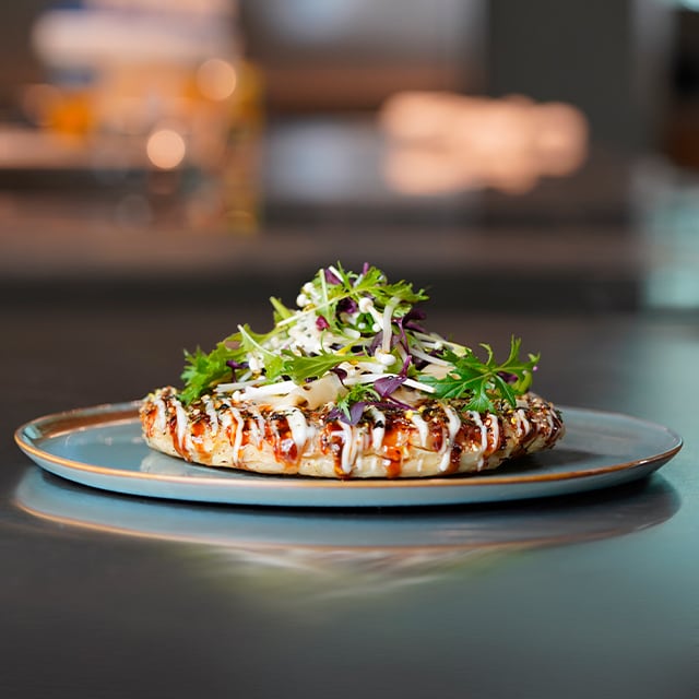 Okonomiyaki vegetariano Okonomiyaki vegetariano