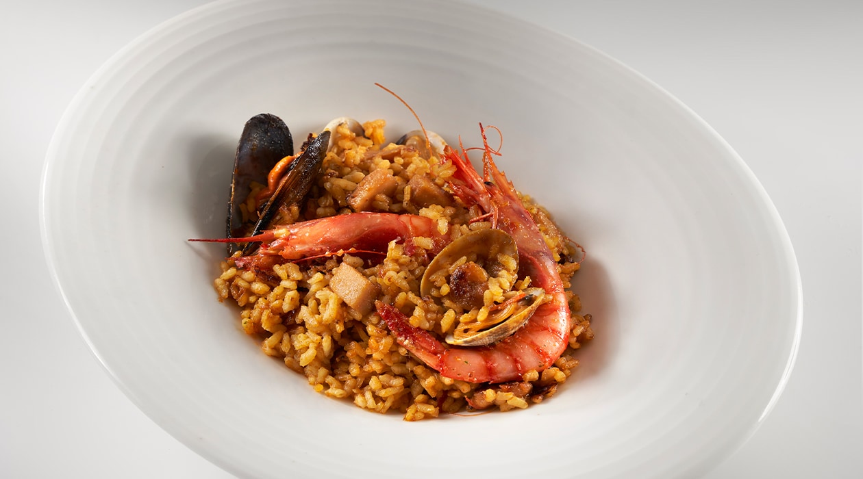 Paella clásica de marisco – - Receta - UFS