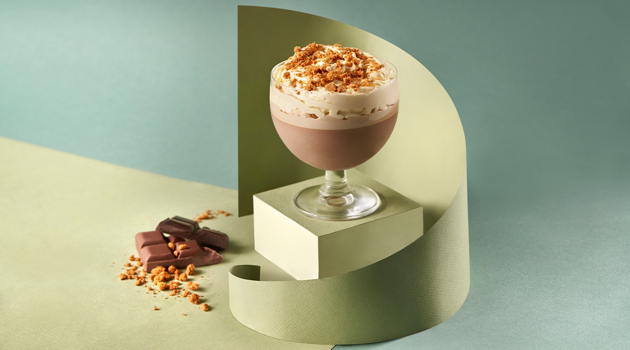 Panna cotta de Nocilla y espuma de vainilla – - Receta - UFS
