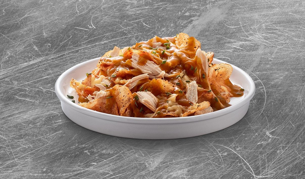 Patatas fritas y pollo ahumado – - Receta - UFS