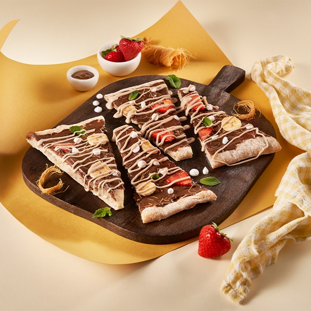 Pizza de Nocilla Pizza de Nocilla