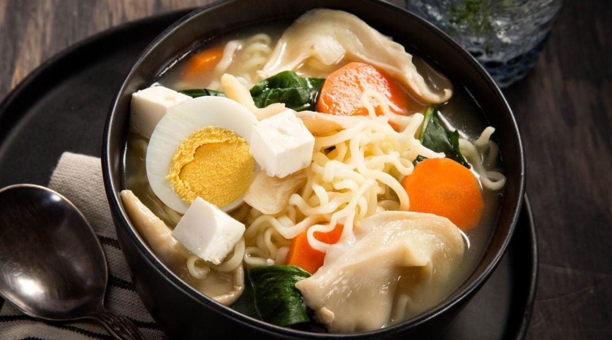 Ramen de Vegetales con Huevo y Queso Panela – - Receta - UFS