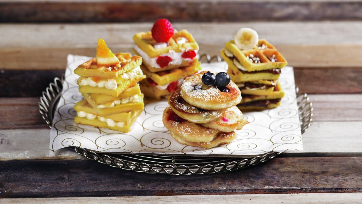 Receta de tortitas y gofres – - Receta - UFS