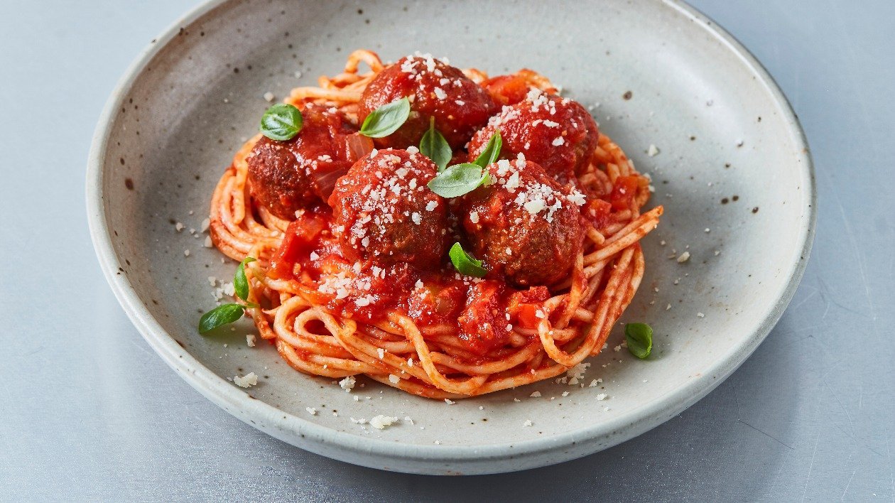 Espagueti y Albóndigas de The Vegetarian Butcher – – Receta UFS