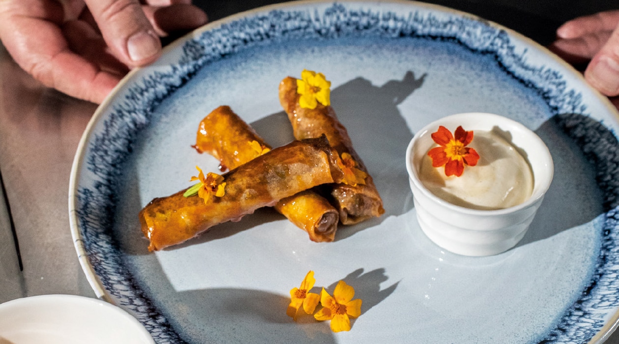 Turonitos de manzana con salsa de vainilla y cardamomo – - Receta - UFS