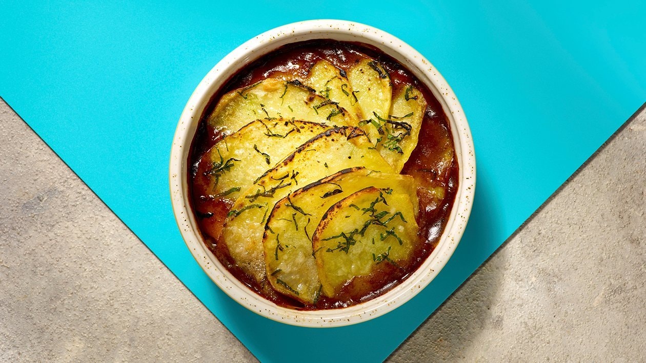 Cazuela vegana con The Vegetarian Butcher - Receta - UFS Cazuela vegana con The Vegetarian Butcher - Receta - UFS