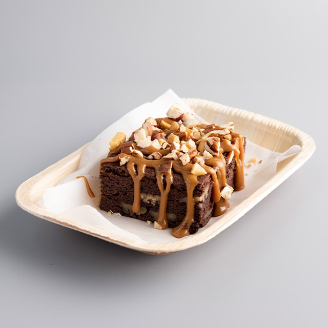 Brownie con Dulce de Leche