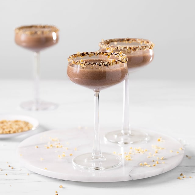 Cocktail de plátano y Baileys Cocktail de plátano y Baileys