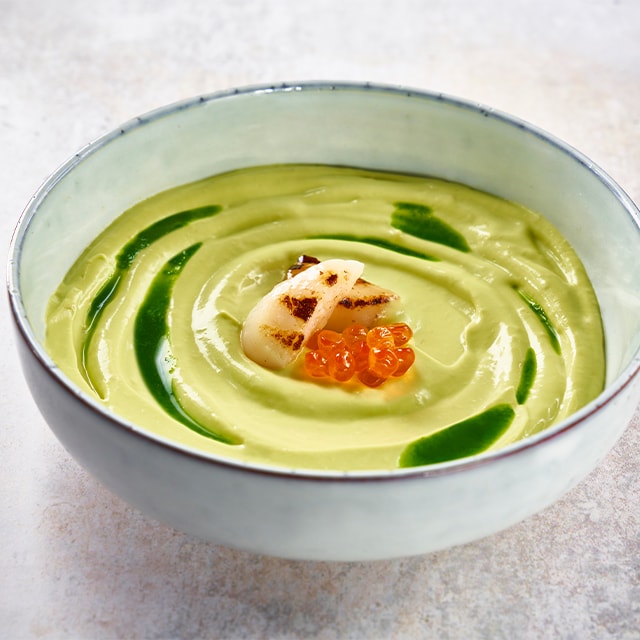 Crema de aguacate con mayonesa Crema de aguacate con mayonesa