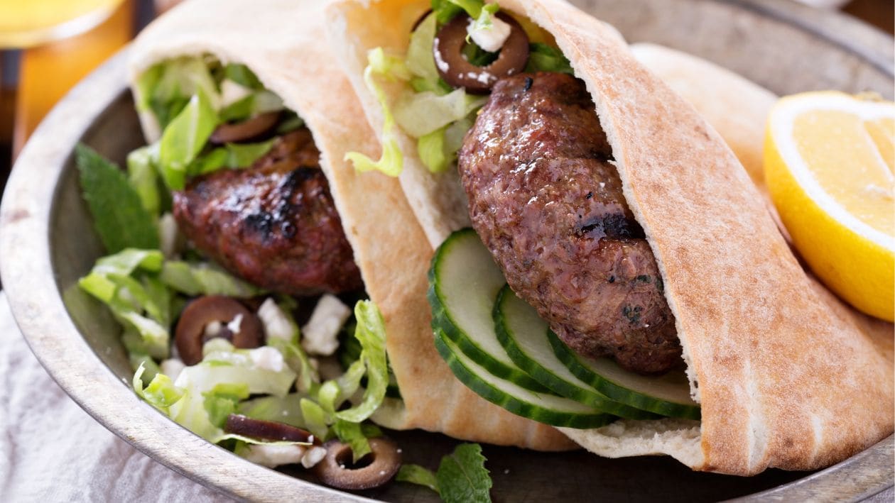 Hamburguesa de NoTernera en pan de pita – - Receta - UFS