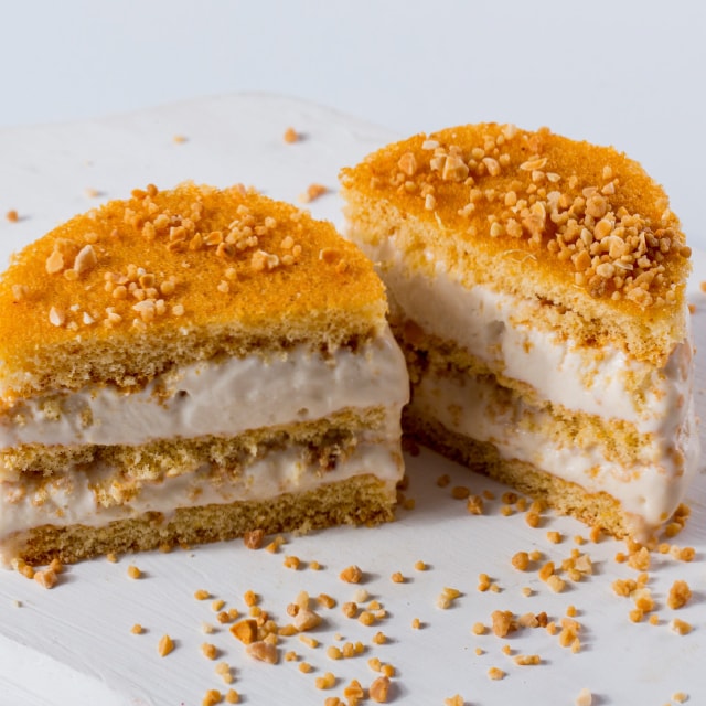 Milhojas de helado de Baileys