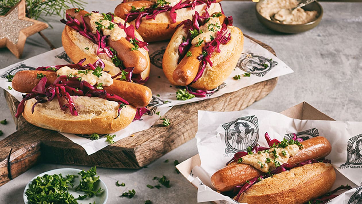Perrito Caliente vegano de Navidad – - Receta - UFS