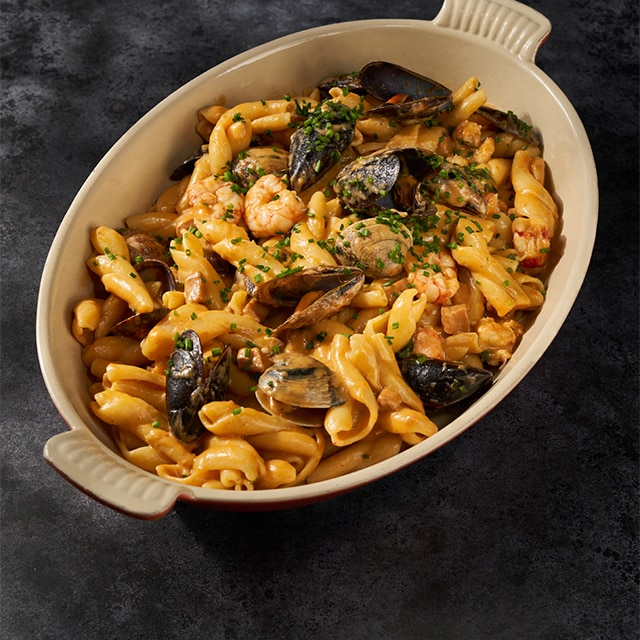 Pasta con marisco Pasta con marisco
