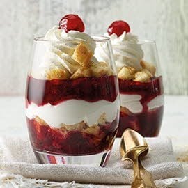 Selva negra en vaso Selva negra en vaso