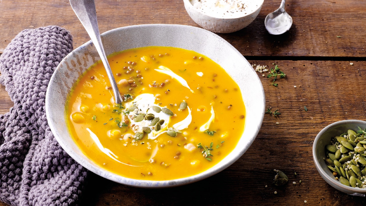 Sopa de calabaza – - Receta - UFS