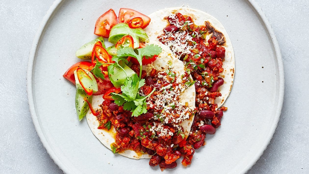 Tacos sin carne – - Receta - UFS