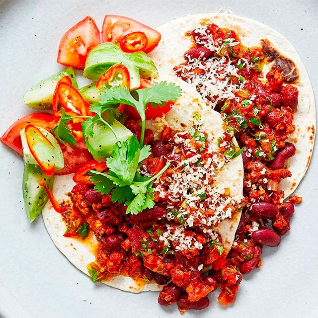 Tacos sin carne Tacos sin carne