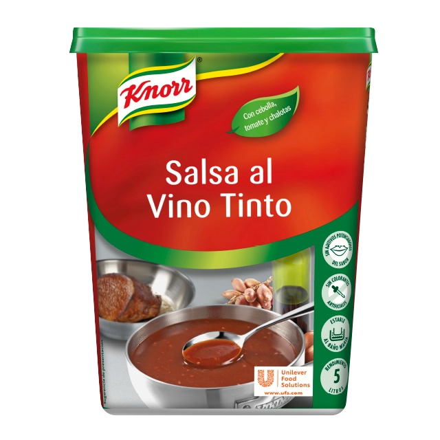 Knorr Salsa al Vino Tinto deshidratada bote 850g - 