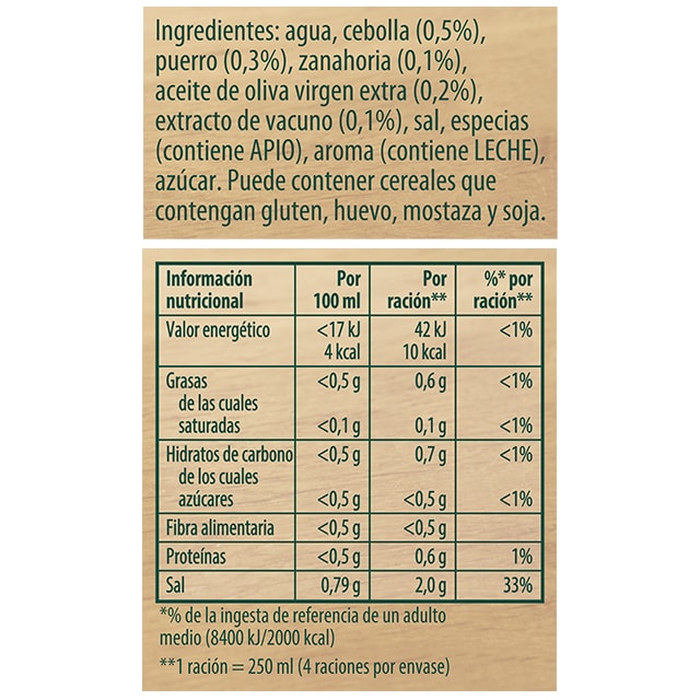 Knorr Caldo de la Abuela de Carne brik 1L - 