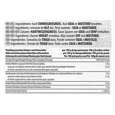 Knorr Pasta Penne Rigate 4x3kg - La gama de Pasta de Knorr Professional te inspira a crear platos con personalidad, gracias a sus formas auténticas y diversas.