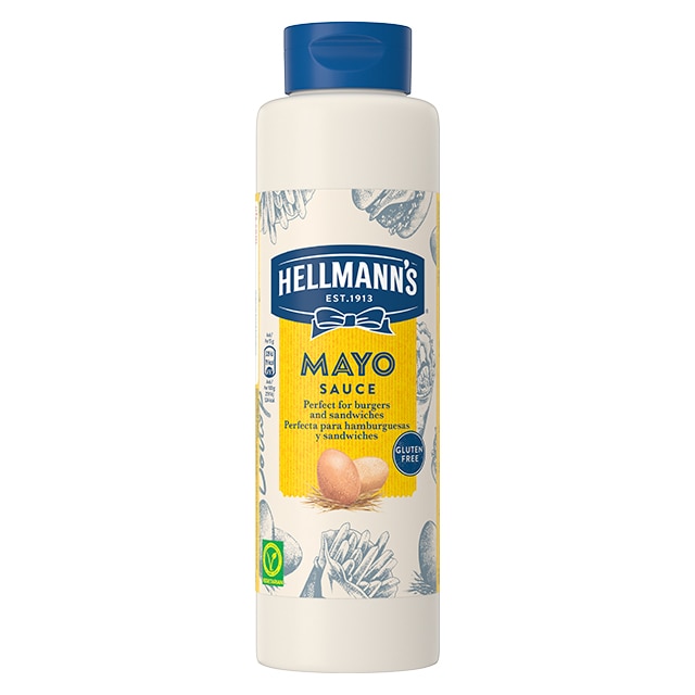 Hellmann’s Mayonesa botella 850ml - Salsa Mayonesa Hellmann’s. Nuevos sabores en un práctico envase