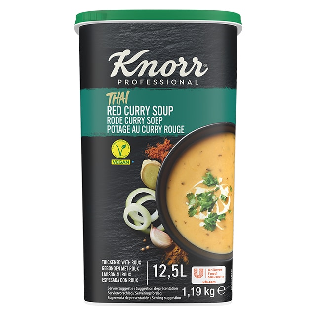 Knorr Sopa Thai Curry Rojo deshidratada bote 1,19Kg - 