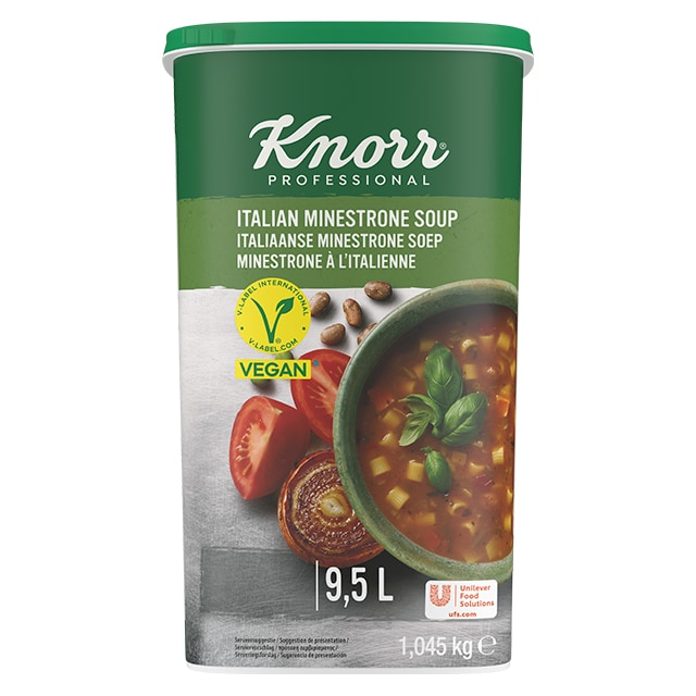 Knorr Sopa Minestrone deshidratada bote 1,045Kg - 