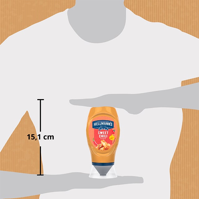 Hellmann’s Sweet Chili Bocabajo 250ml - Salsa Sweet ChiliHellmannn’s. Nuevos sabores en un práctico envase.