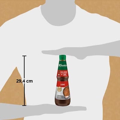 Knorr Caldo Líquido Concentrado de Carne sin gluten y sin lactosa botella 1L - Caldo Líquido Concentrado de Carne Knorr Professional: sabor natural al instante, en cualquier aplicación.