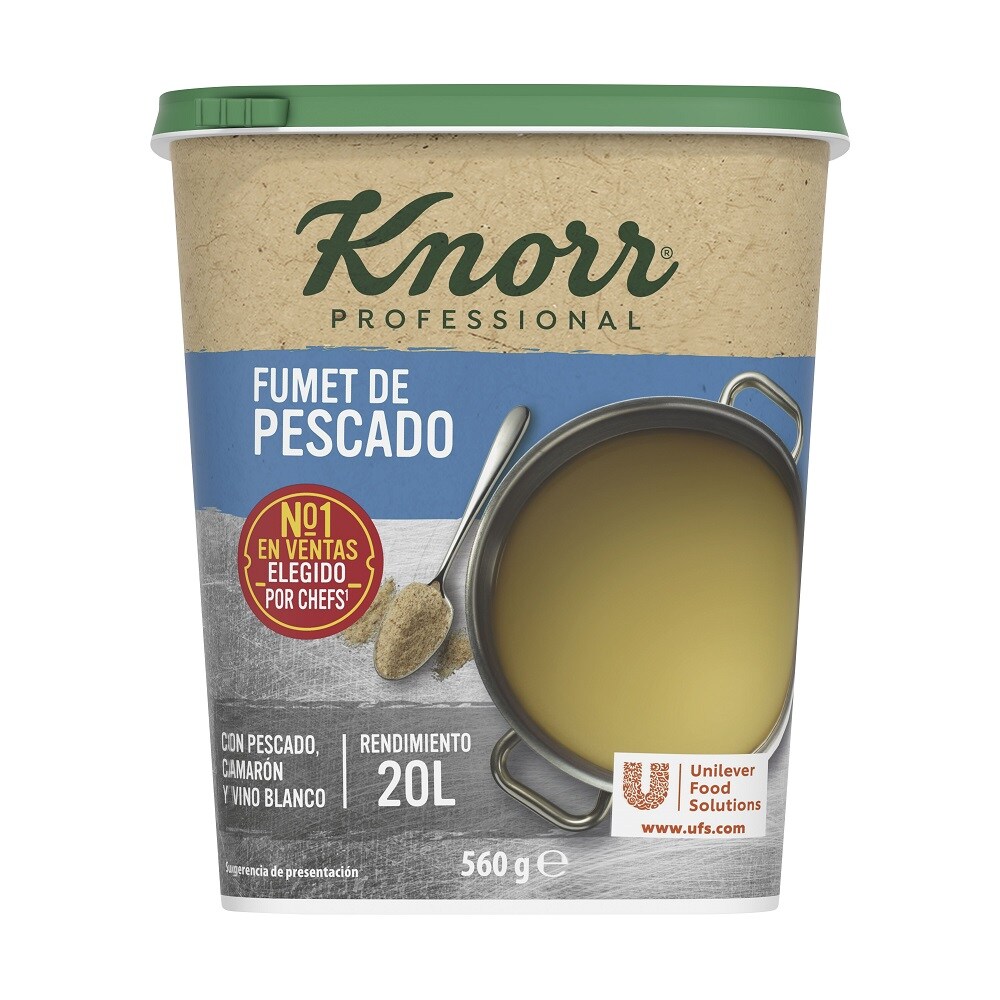 Knorr Profesional Fondo de Pescado deshidratado bote 560g - 