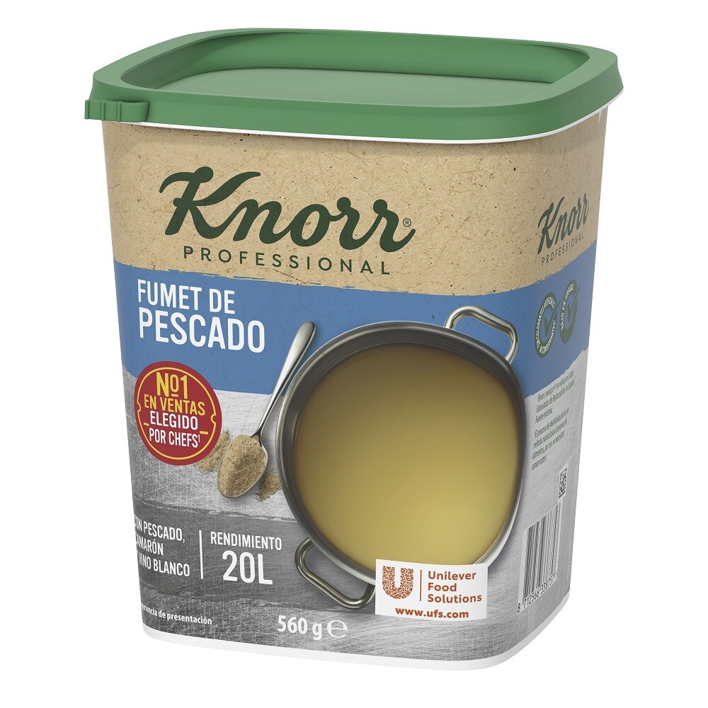 Knorr Profesional Fondo de Pescado deshidratado bote 560g - 