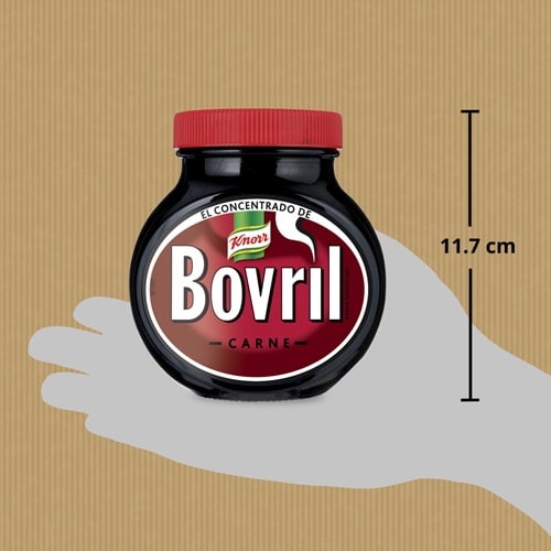 Knorr Bovril Caldo Concentrado de carne bote 500g - Bovril, con más de 100 años en las cocinas, intensifica tus platos con un aspecto y sabor tostado en un solo paso