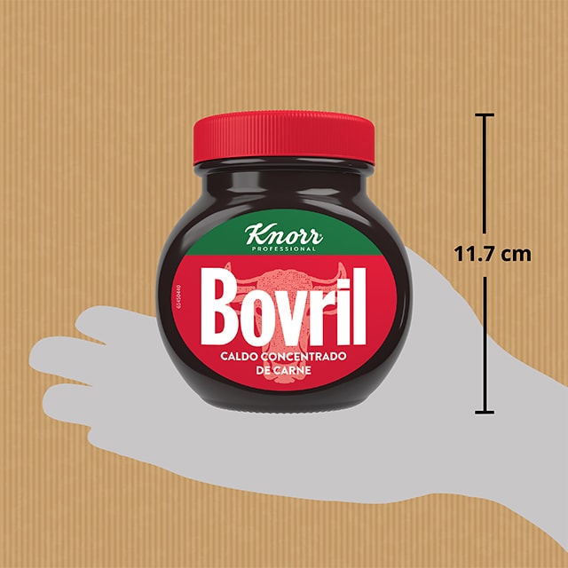 Knorr Bovril Caldo Concentrado de Carne bote 500g - Bovril intensifica tus platos con un aspecto y sabor tostado, en un solo paso.