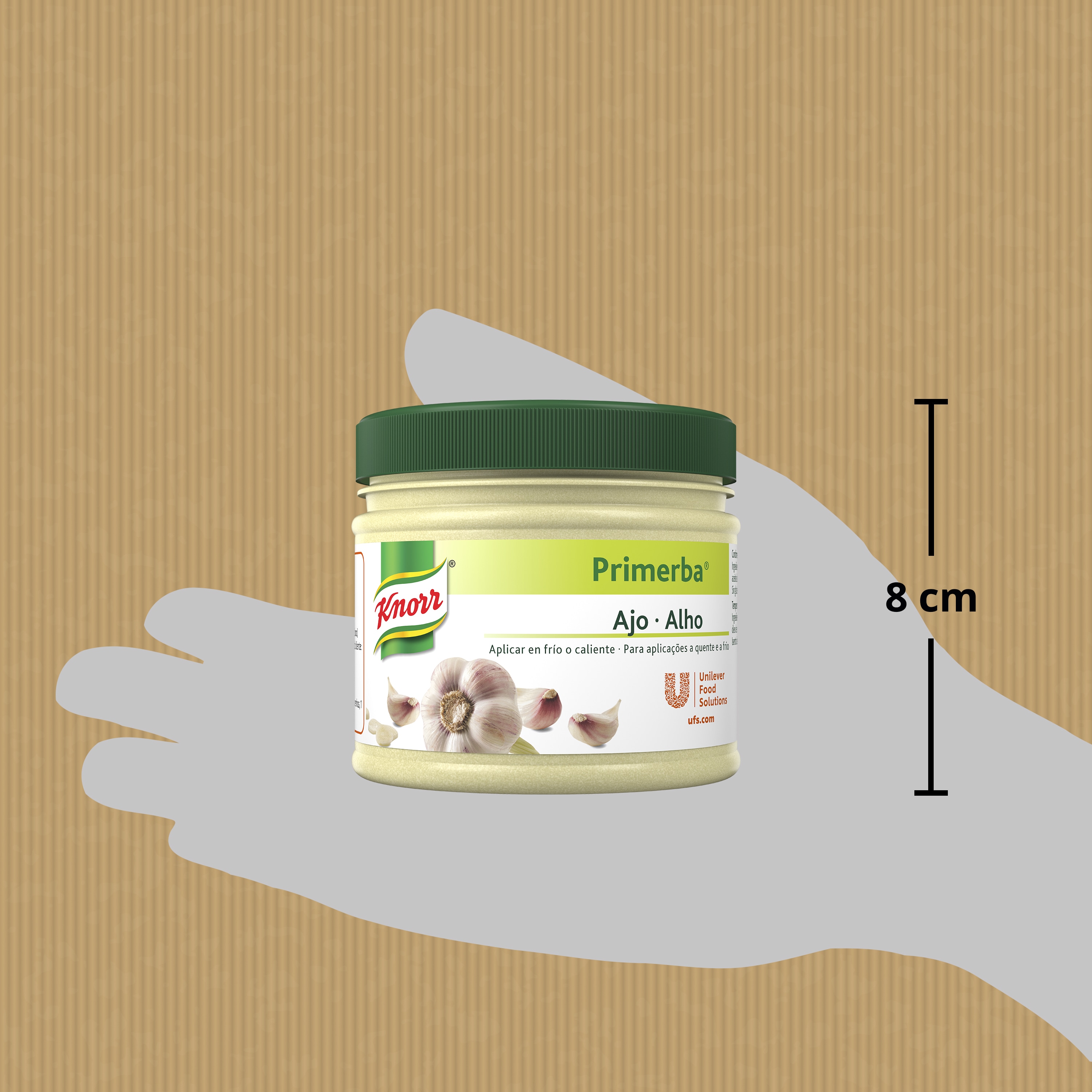 Knorr Primerba de Ajo sin gluten bote de 340g - 