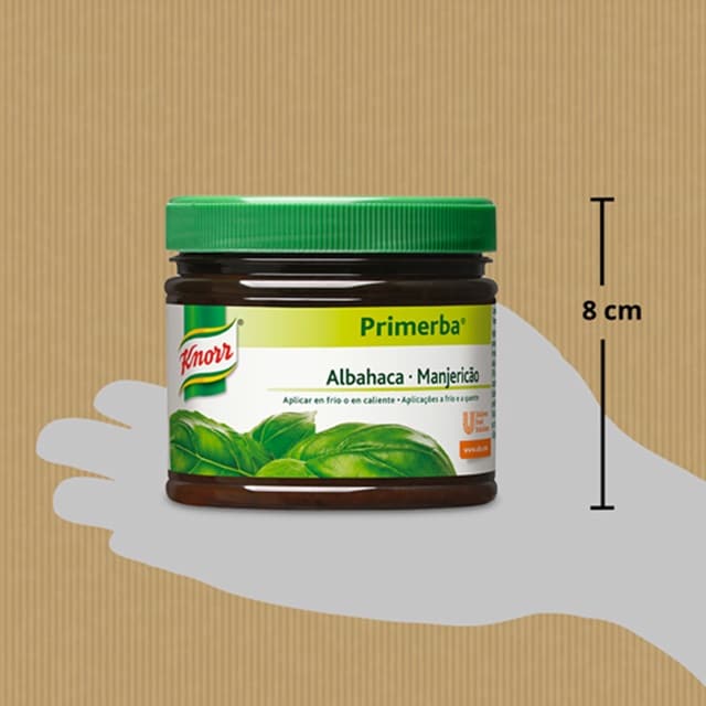 Knorr Primerba Albahaca sin gluten bote 340g - 