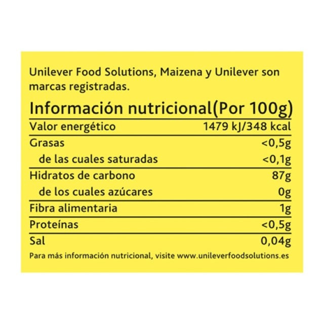 Maizena Harina Fina de Maiz Espesante sin gluten Saco 25kg - 