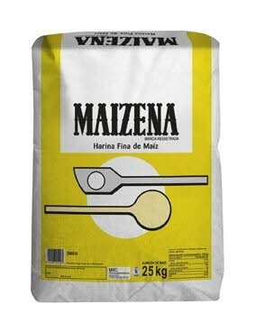 Maizena Harina Fina de Maiz Espesante Sin Gluten Saco 25Kg - 