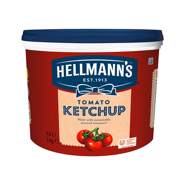 Hellmann's Ketchup sin gluten cubo 5kg - 