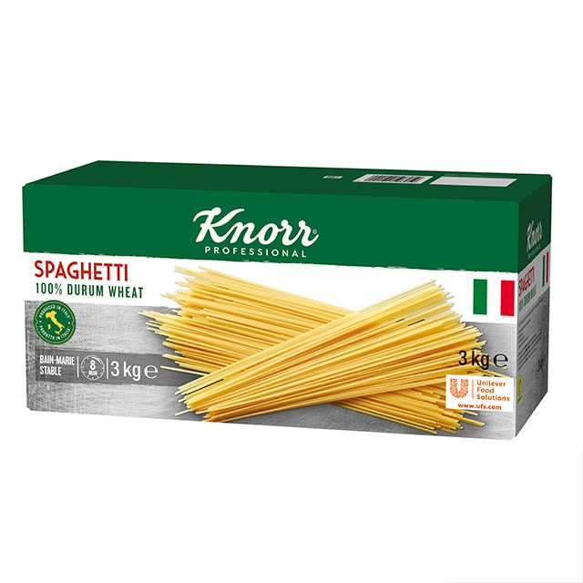 Knorr Spaguetti Pasta Seca Caja 3kg - 