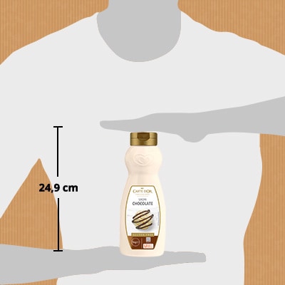 Carte d'Or Sirope de Chocolate sin gluten botella 1L - El Sirope de chocolate Carte D'Or te ofrece el mejor sabor del mercado*