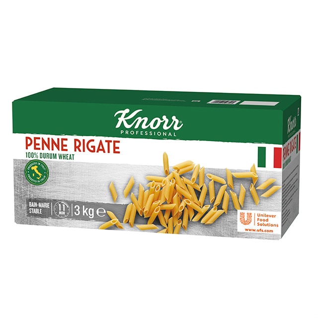 Knorr Penne Rigate Pasta Seca Caja 3 Kg - 