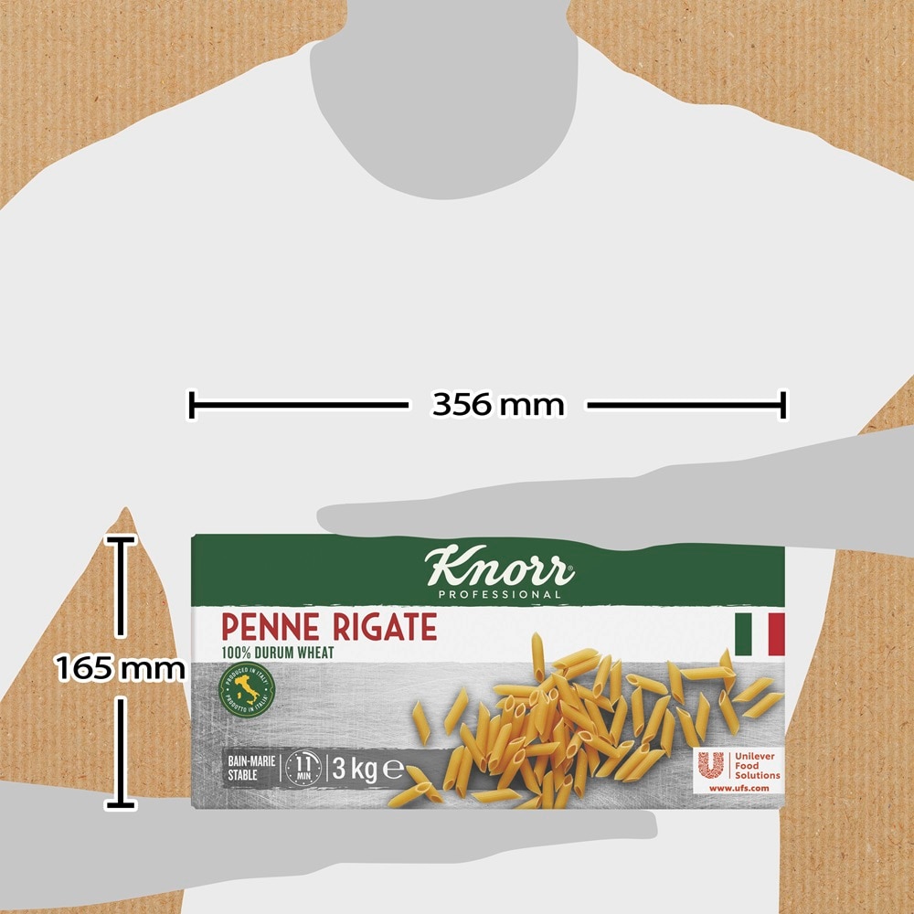 Knorr Penne Rigate Pasta Seca Caja 3 Kg - 