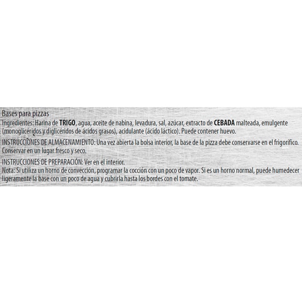 Knorr Base para Pizza precocida caja 9,9kg - 