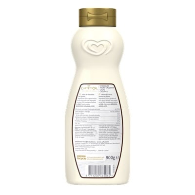 Carte d'Or Sirope Crujiente Chocolate Negro botella 900g - El Sirope Crujiente de Chocolate Negro y toda la gama de Siropes Carte d’Or Profesional es la preferida por los chefs, debido a que está diseñada con colores y sabores para seducir con tus postres
